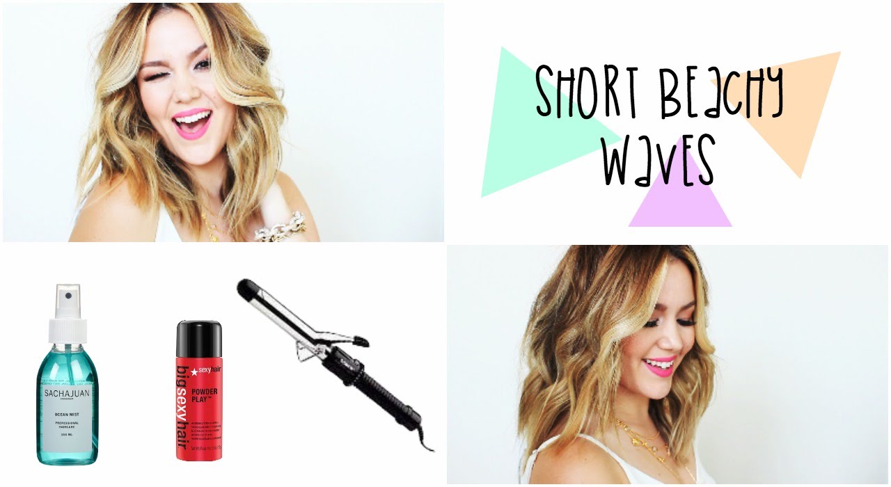 Beachy Waves Hair Tutorial