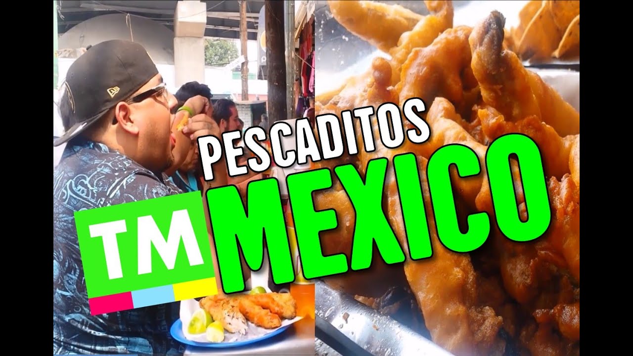 Eating FRESH Pescaditos / Fried Fish | Street Food Mexico City