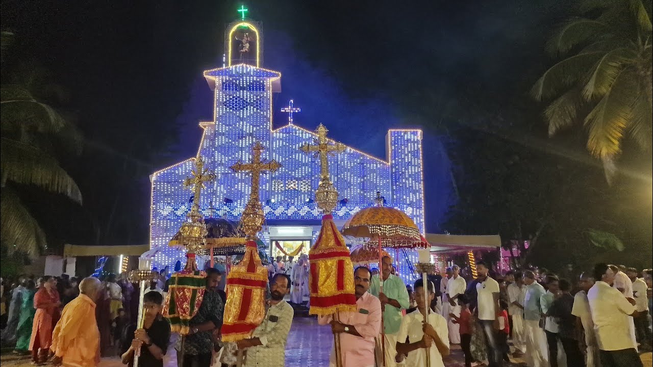 എളവള്ളി പള്ളി പെരുന്നാൾ 2024...!! Elavally, Thrissur.