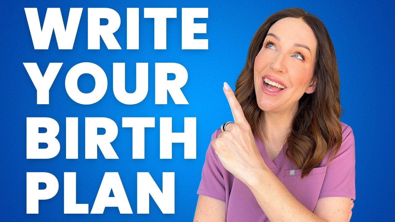 Your BEST BIRTH PLAN In Under 10 Minutes! Insider Tips From A Labor And Delivery Nurse!