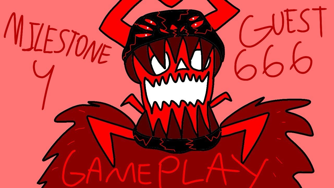 Milestone 4 Guest 666 Gameplay (Forsaken) Special video for @ChesterBru 