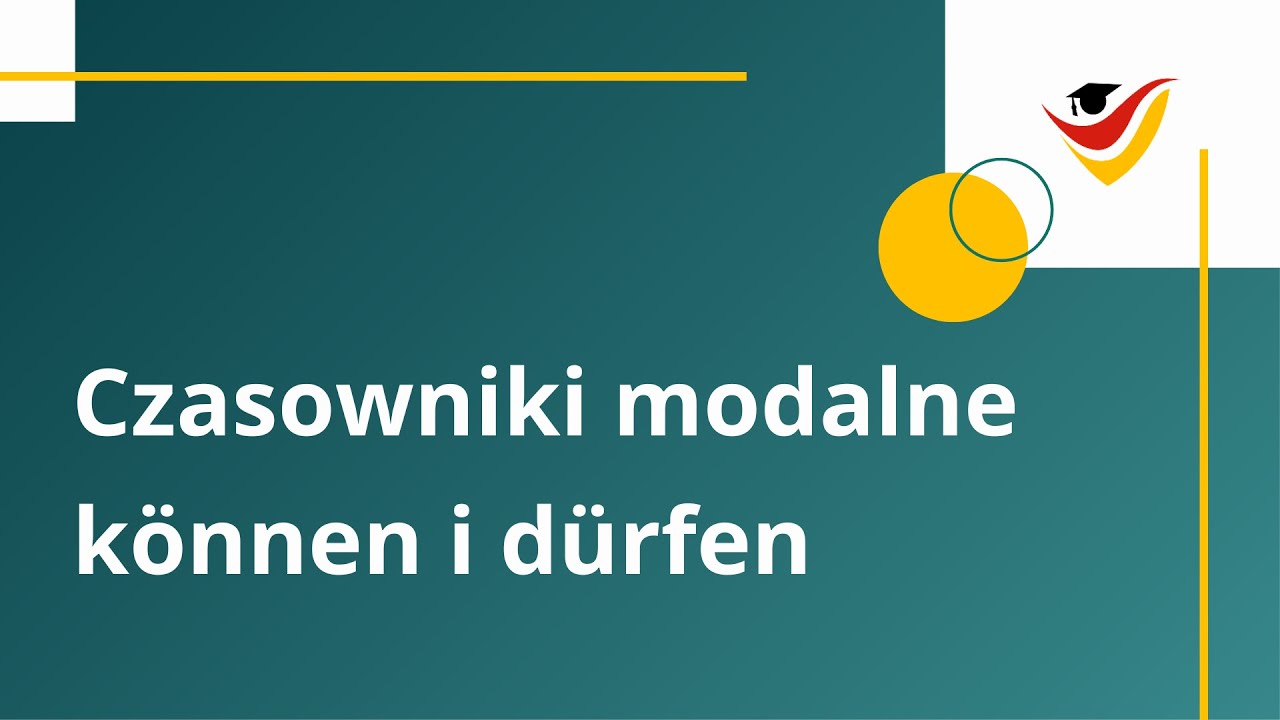 Czasowniki modalne können i dürfen