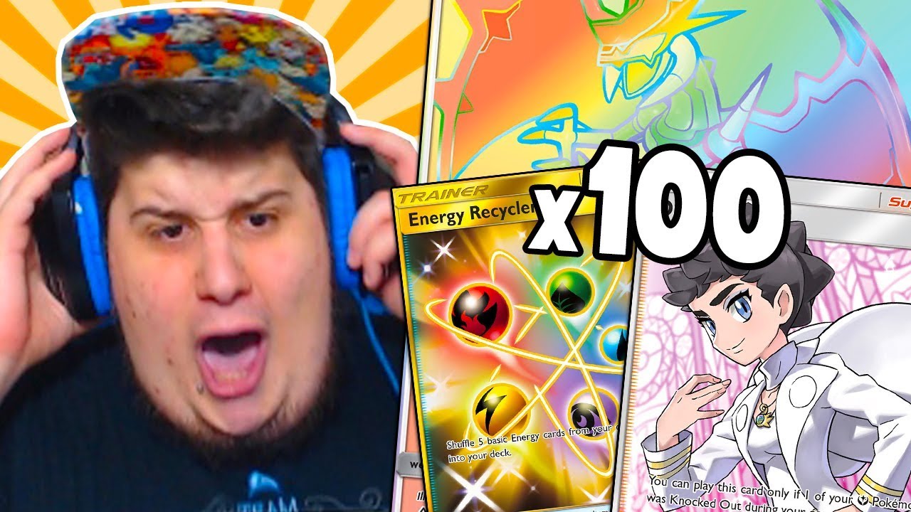 ASSURDO! TROVO 4 FUORISERIE ULTRA FULL ART IN 100 BUSTINE! - Pokémon GCC Online #21
