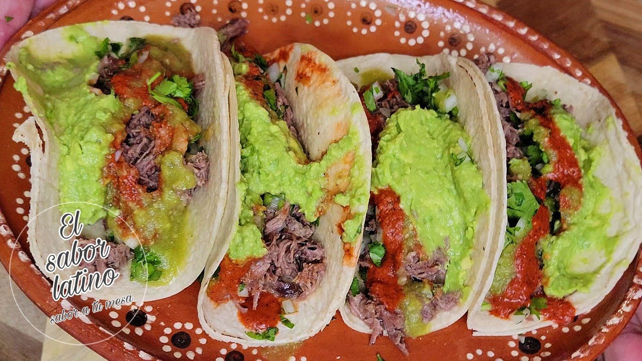 🔴 Como hacer Tacos de Barbacoa de Res -El sabor latino