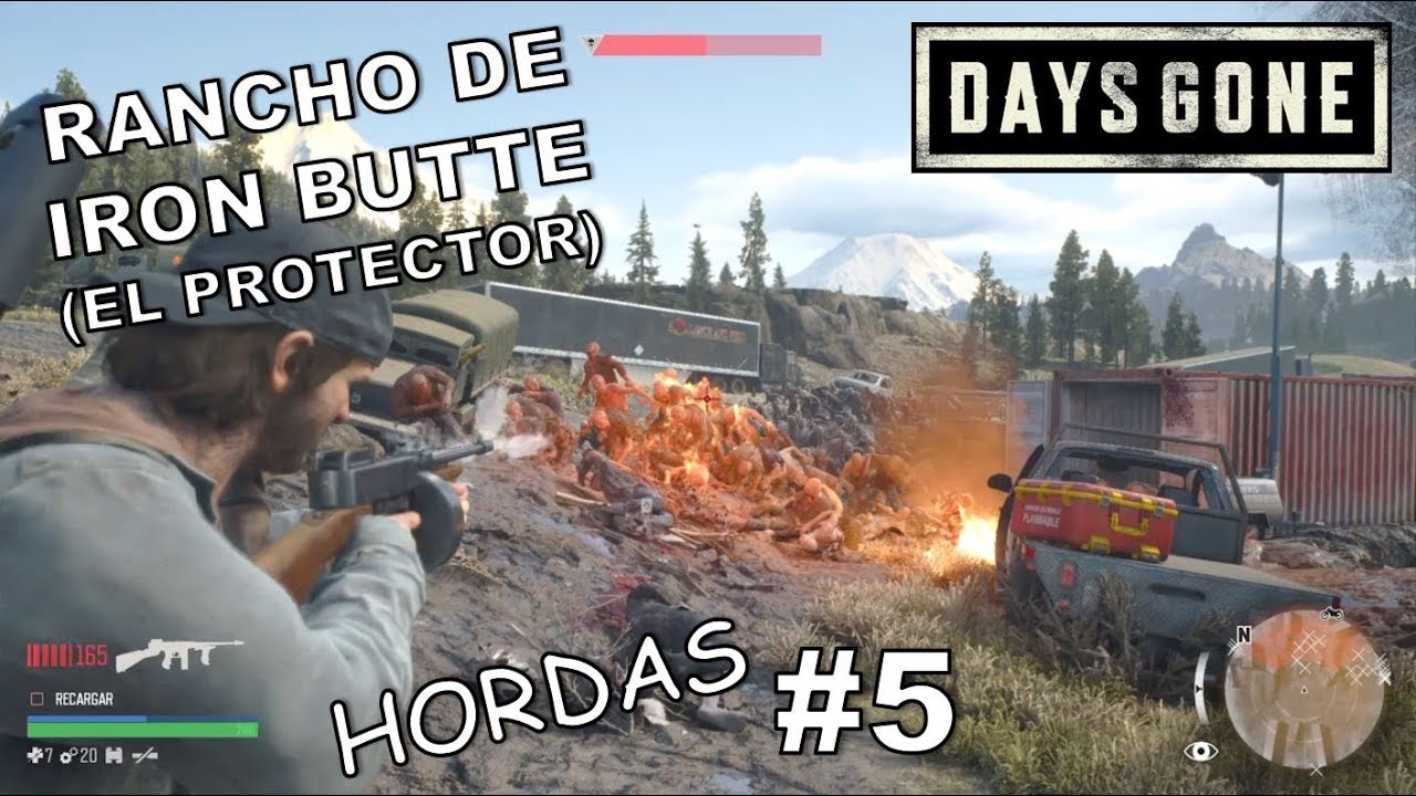 DAYS GONE (PS4) | HORDAS #5 | Rancho de Iron Butte (El Protector)