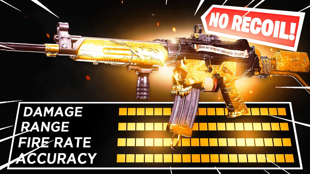 the NO RECOIL KRIG 6 META in Warzone.. (BEST KRIG 6 CLASS SETUP in Cold War Warzone)