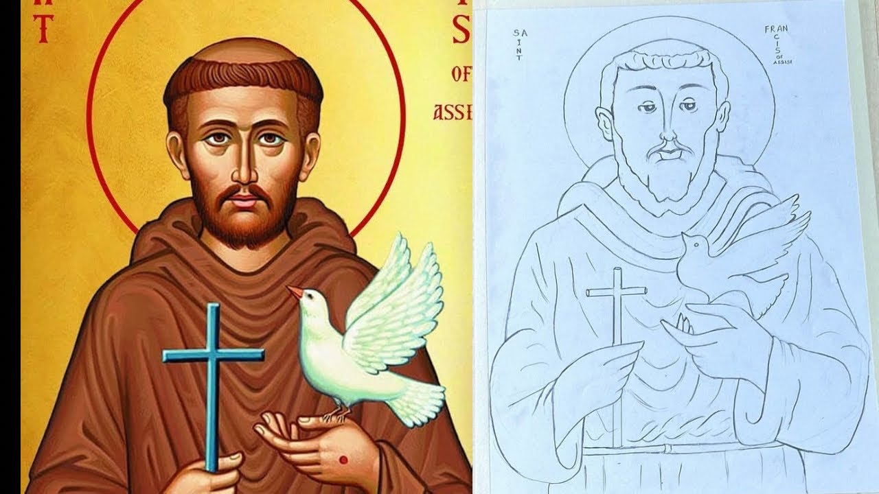Saint Francis of Assisi: A Guide to Drawing the Patron Saint of Animals