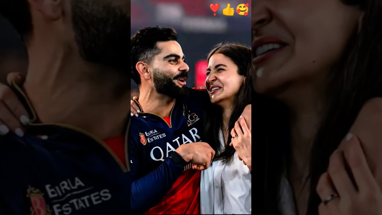 #viratkohli#anushkasharma#anushka#virat#kingkohli#pleasuremoment#sweetheart#rcb#rcbians#winner#yt🥰