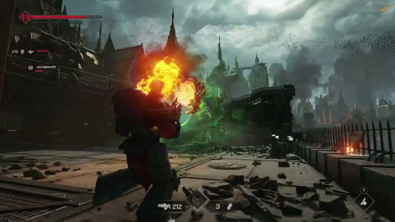 Tactical Pyreblaster vs Tyranids in Daily Hard Stratagem || Warhammer 40K  Space Marine 2