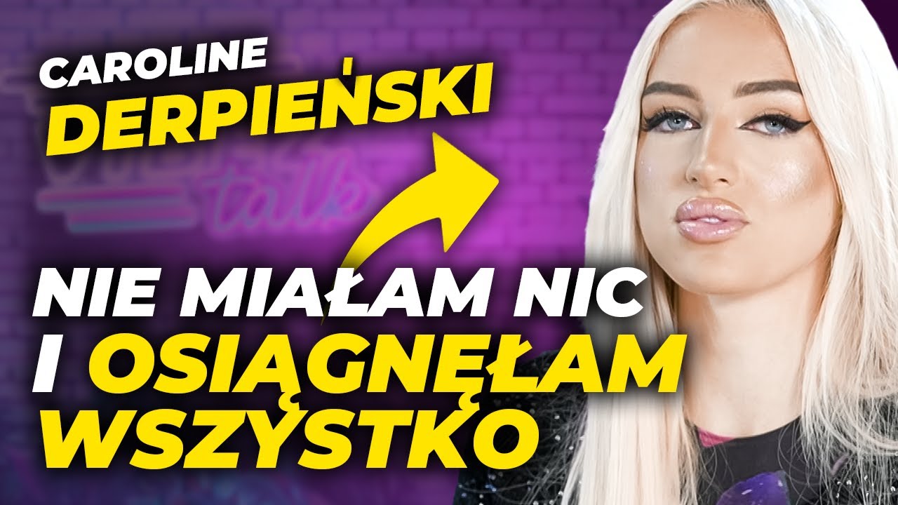CAROLINE DERPIEŃSKI odpowiada NA ZARZUTY o zmyśleniu KARIERY | Vibez Talk
