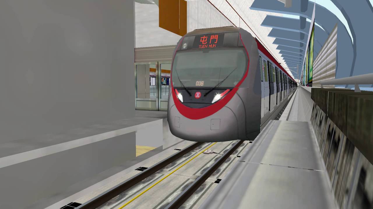 OpenBVE MTR 西鐵綫中車長客列車