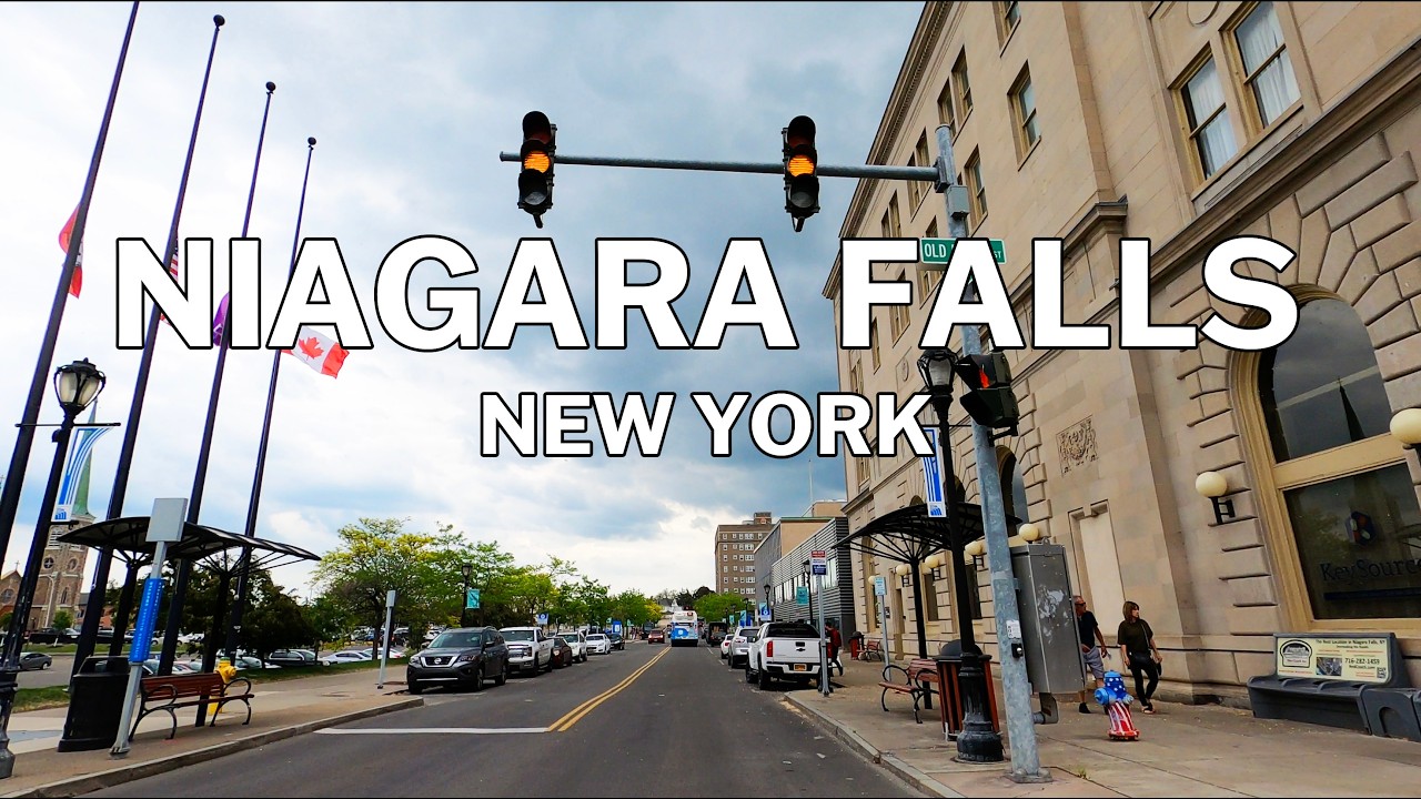 Niagara Falls, New York - Driving Tour 4K