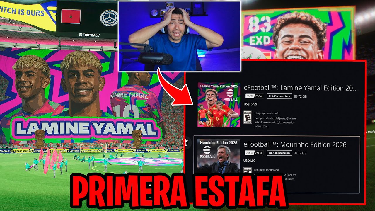 ME COMPRO EL PACK DE YAMAL EN EL EFOOTBALL 2026 y ME ESTAFAN 😭😭