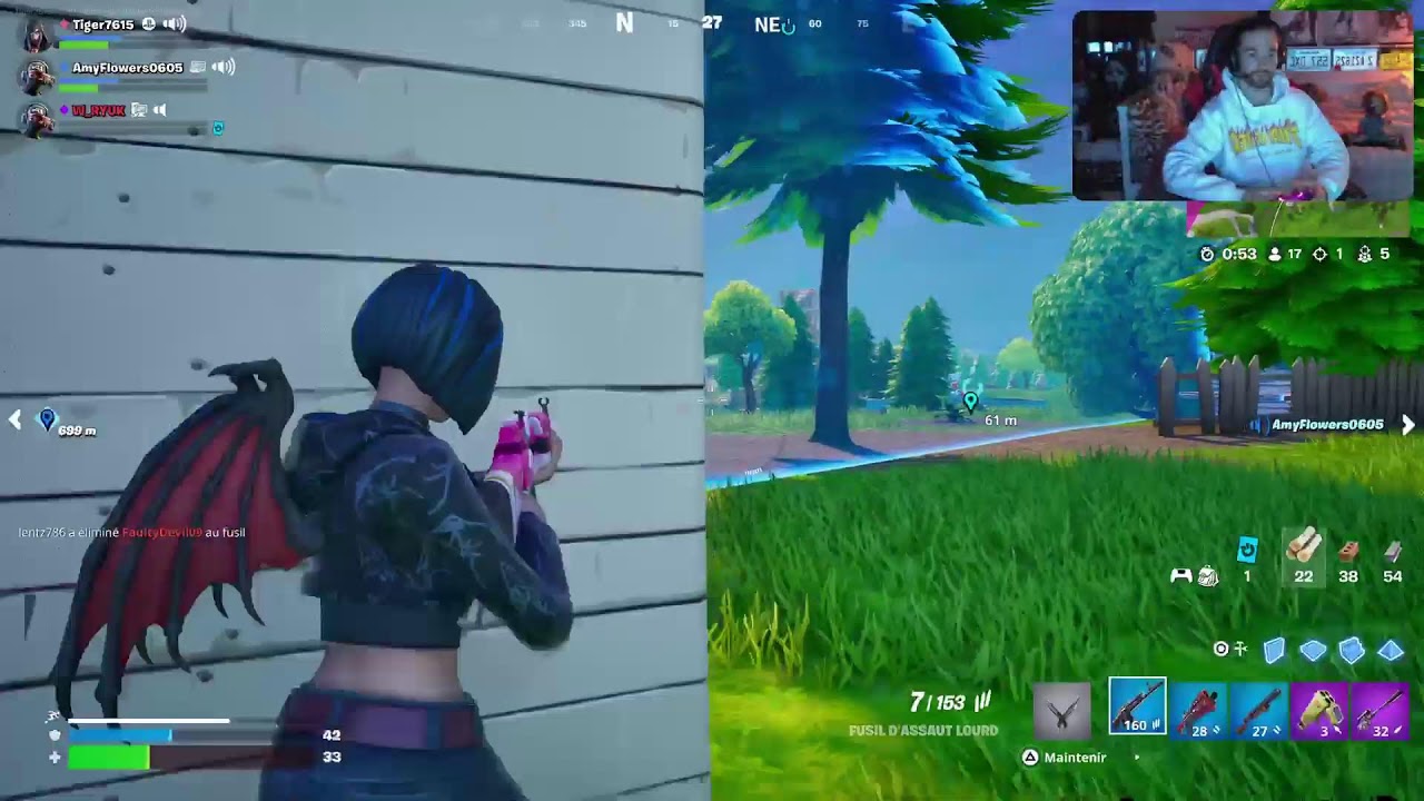 🏆Live Fortnite [Cam] Battle Royal ! Fr