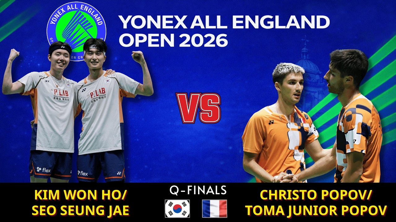 🔥 전율의 경기 🔥 김원호 / 서승재 (KOR) vs 포포프 형제 (FRA) | Full Score | Full HD 1080p