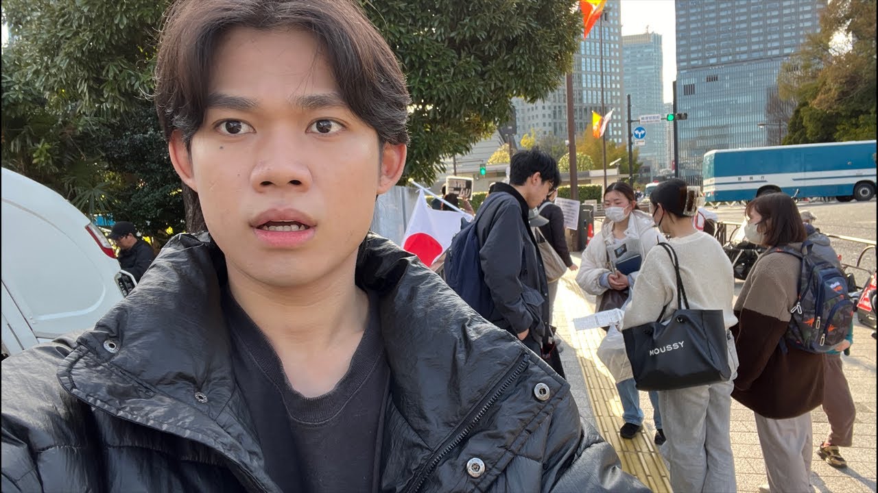 高市総理に対するデモに来てみたんだけど、、、