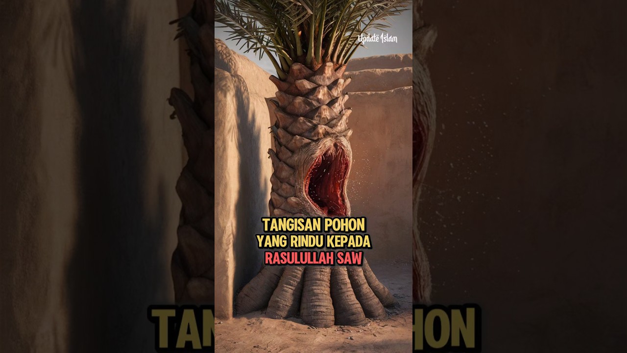 Pohon Kurma Menangis Karena Rindu Kepada Nabi Muhammad SAW #kisahislami #feedshorts #nabimuhammad