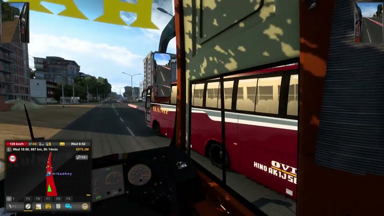 Bus driving with Homies || Euro Truck Simulator 2 -BSN Mod