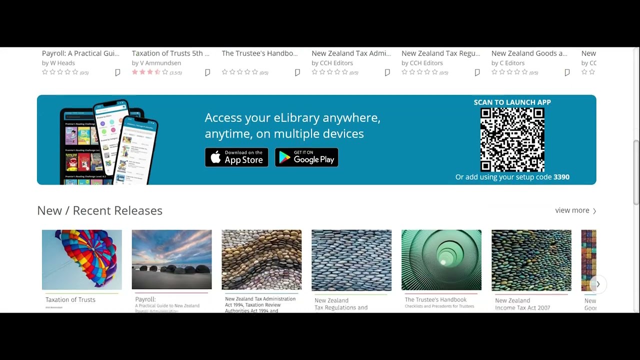 How To Access And Use The CCH eBook Collection