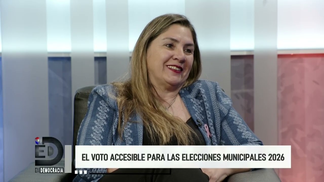 En Democracia: Voto en Casa para las Elecciones Municipales 2026.