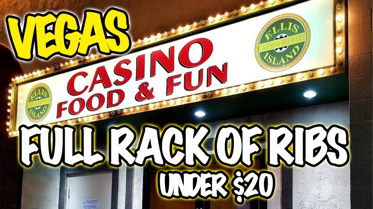 Cheapest Full RACK of Ribs in town! | Ellis Island BBQ Restaurant