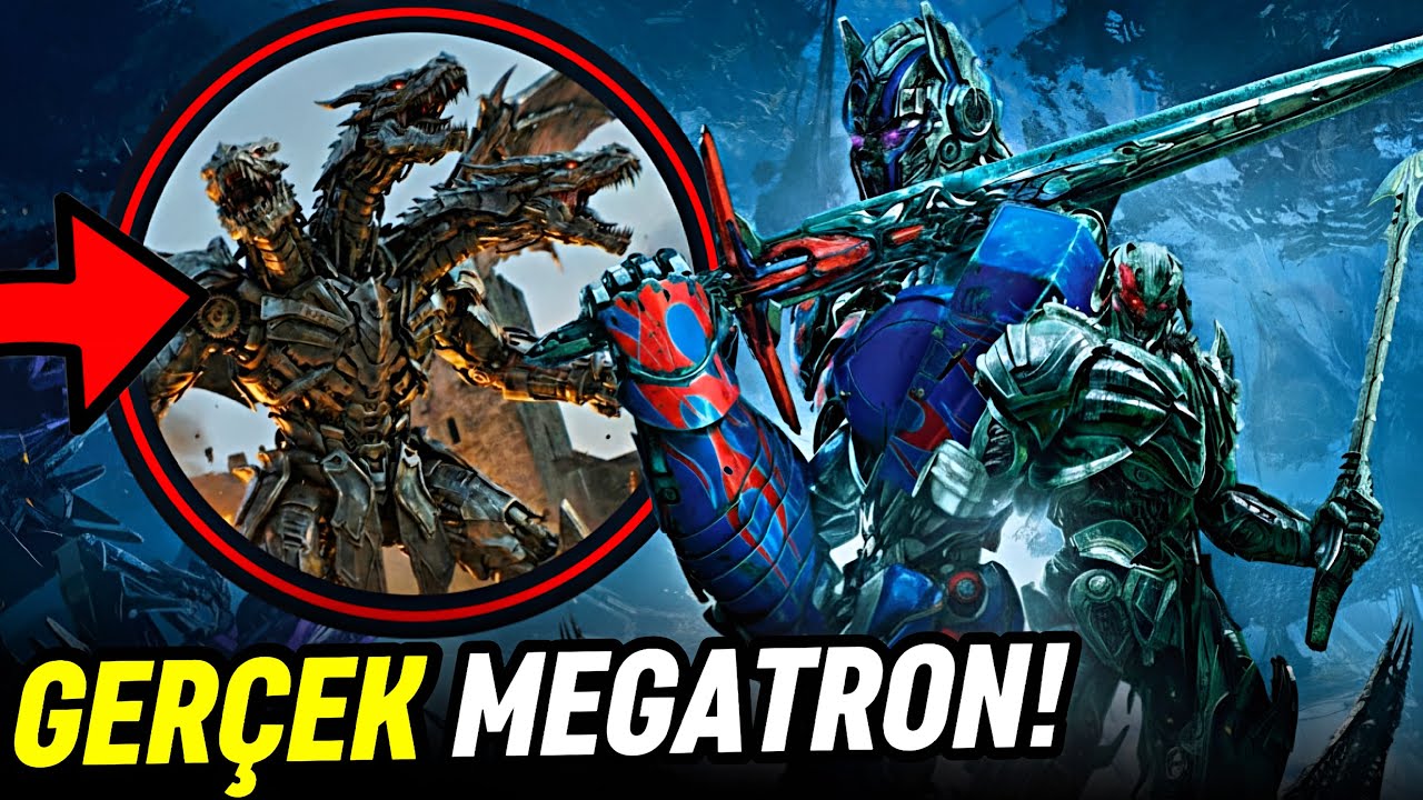 Megatron Ger&ccedil;ekte B&ouml;yle G&ouml;r&uuml;necekti! Yeni Transformers Serisi Hakkında İlgin&ccedil; Ger&ccedil;ek
