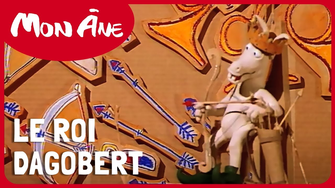 Король Дагоберт - Мой осел | Детские потешки со словами | Фоликиды 💫