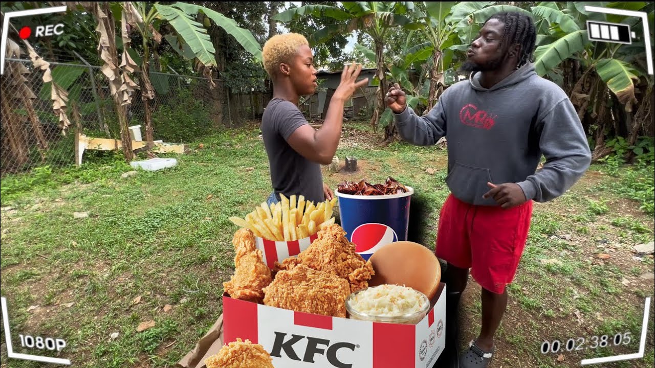 Rock Paper Scissors Fast Food🍗🍟Challenge With My Girlfriend❤️*Who you think win?