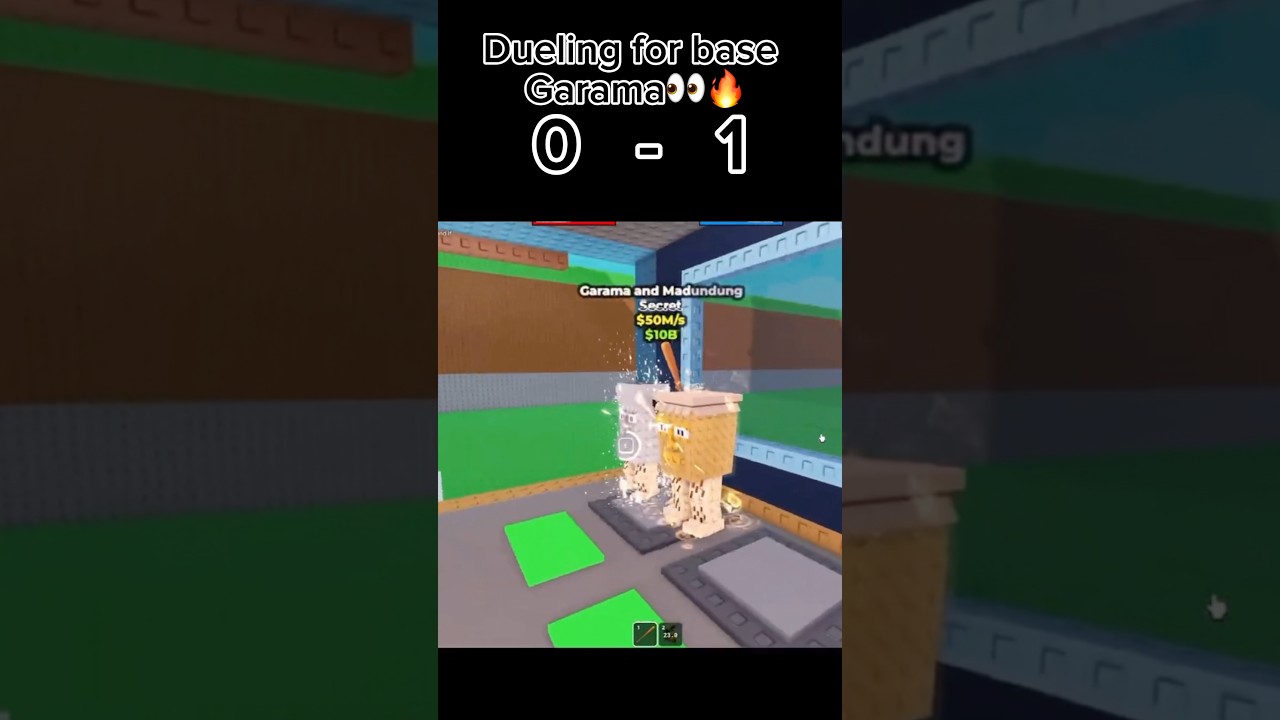 Crazy duel for base garama😱#fyp #subscribe #gaming #roadto15k #roblox #stealabrainrot