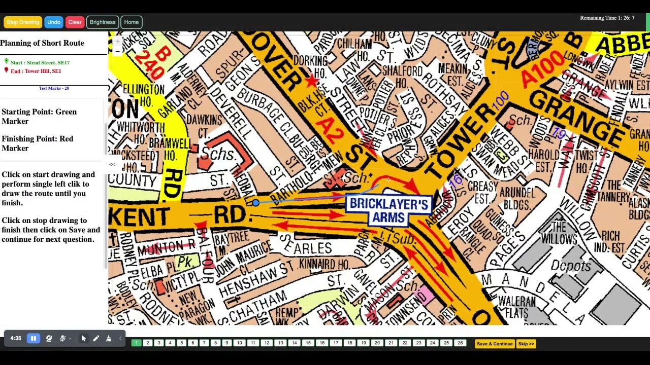 Topographical Map training || Tricks to understand roundabout II 07367 426966 || idealpcolicence.com