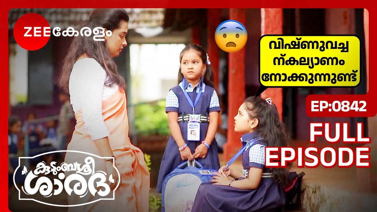 കല്യാണാലോചനയെ കുറിച്ച് ശാലിനി അറിയുന്നു - Kudumbashree Sharada | Full Ep - 842 | Zee Keralam