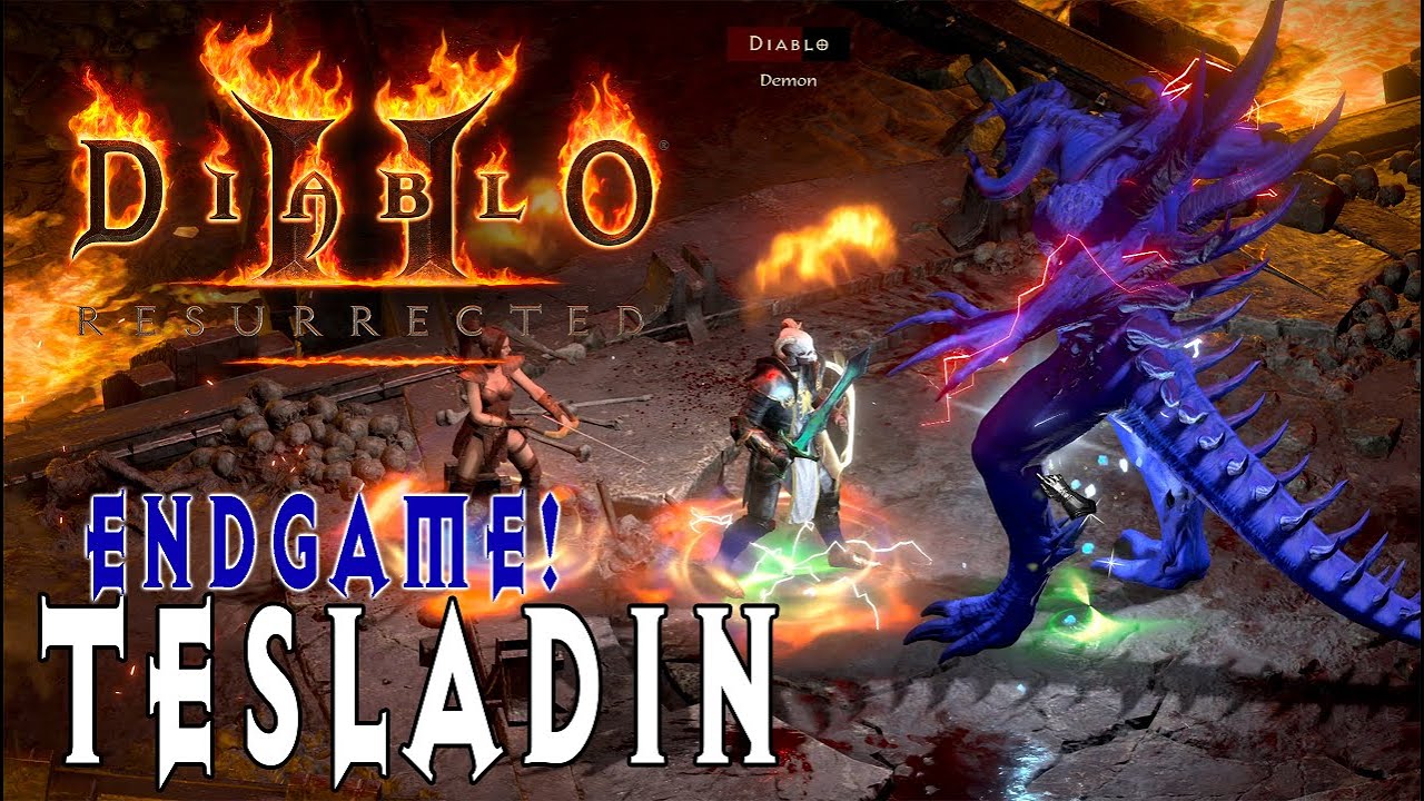 Tesladin Paladin Endgame - Diablo 2 Resurrected