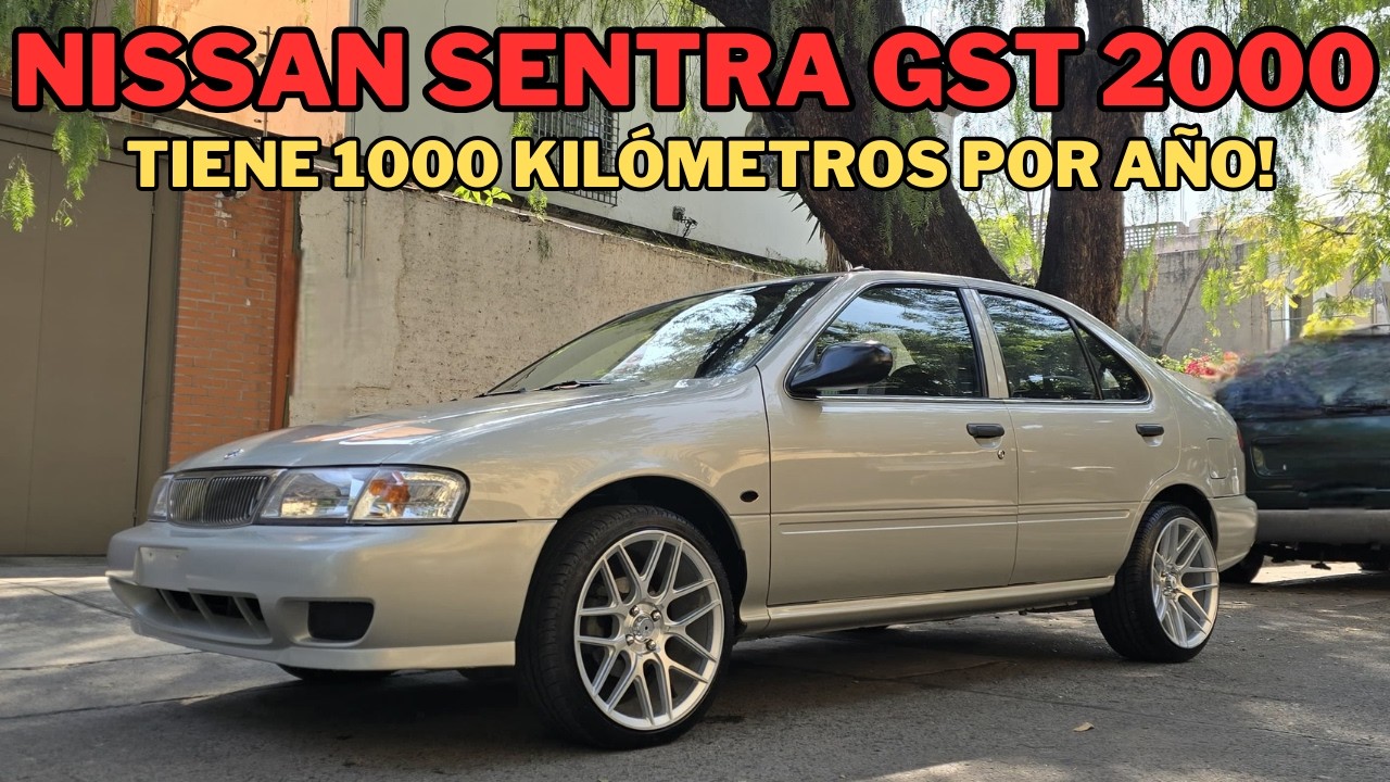 Cuando Un Carro Se Conserva Una Vida... SE NOTA, Así le pasó a este Nissan Sentra GST del Año 2000