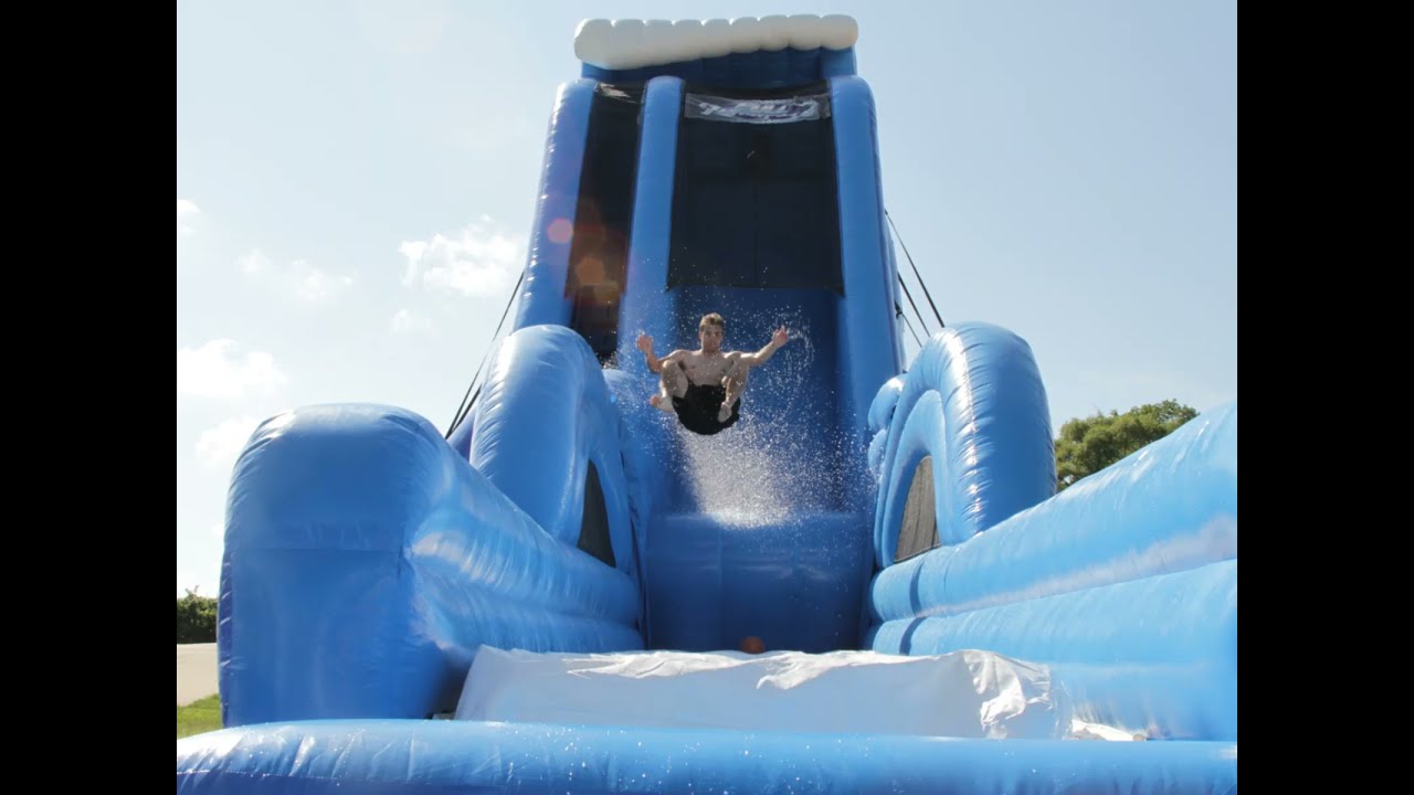 Full Throttle Water Slide 35'