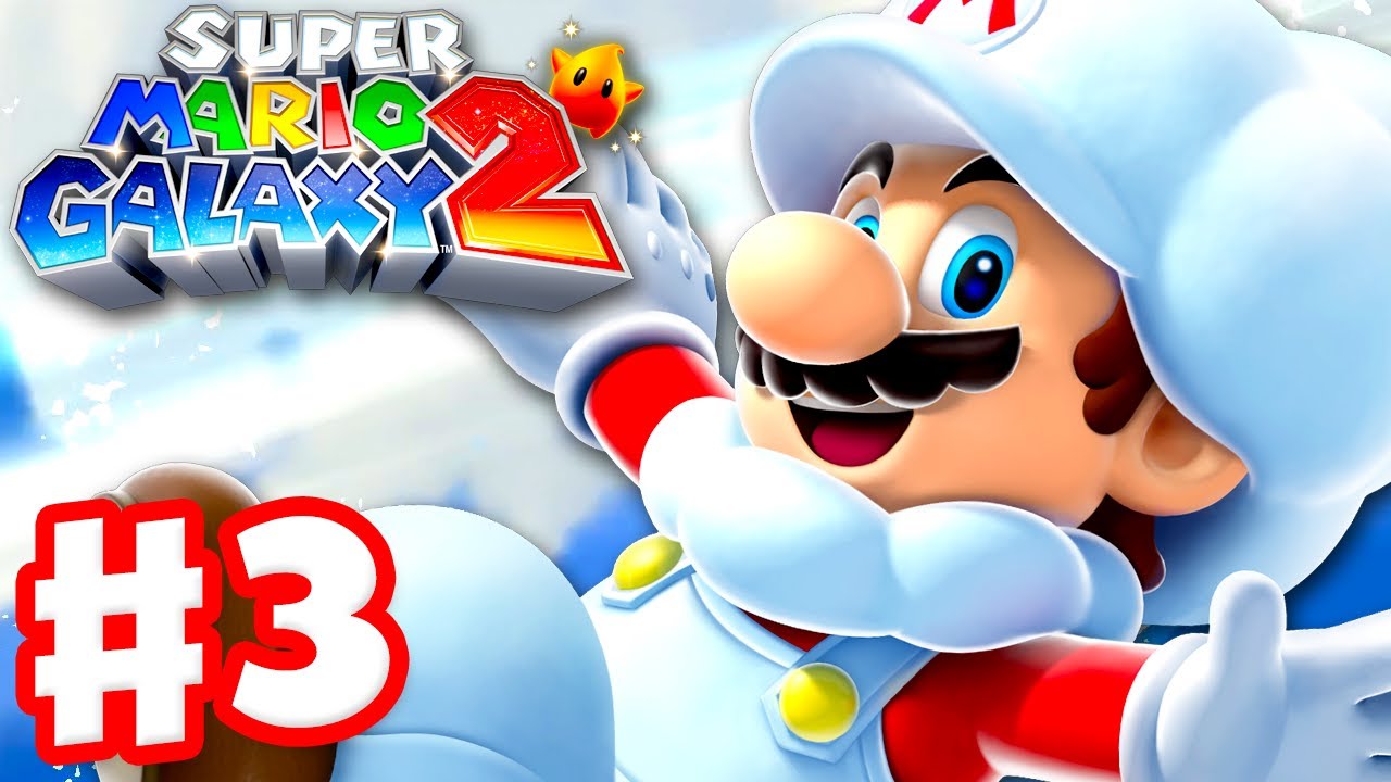 Super Mario Galaxy 2 - Gameplay Walkthrough Part 3 - Cloud Mario! (Nintendo Switch 2)