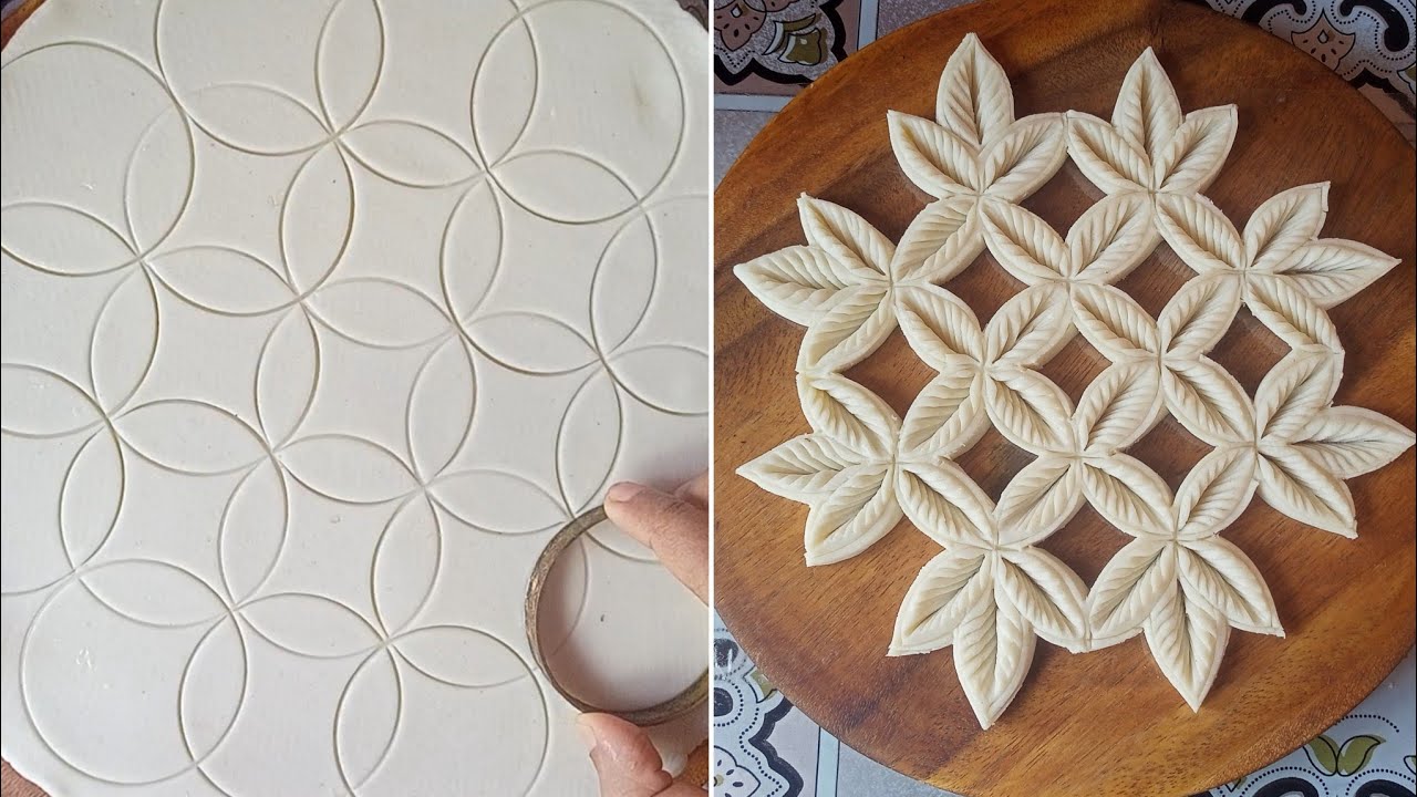 চুড়ি দিয়ে নকশী পিঠার ডিজাইন | Nokshi Pitha Design | Khadija Cooking House