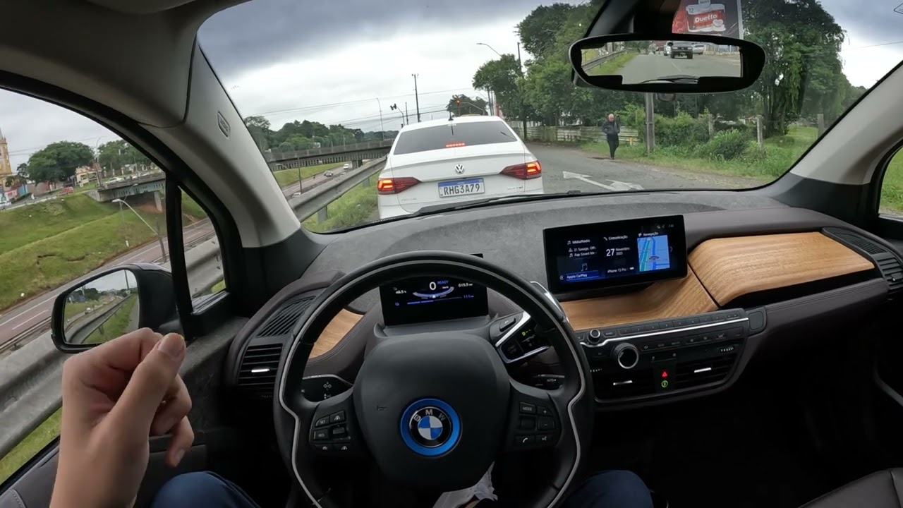 TESTE DE RODAGEM E DESPEDIDA DO BMW i3!