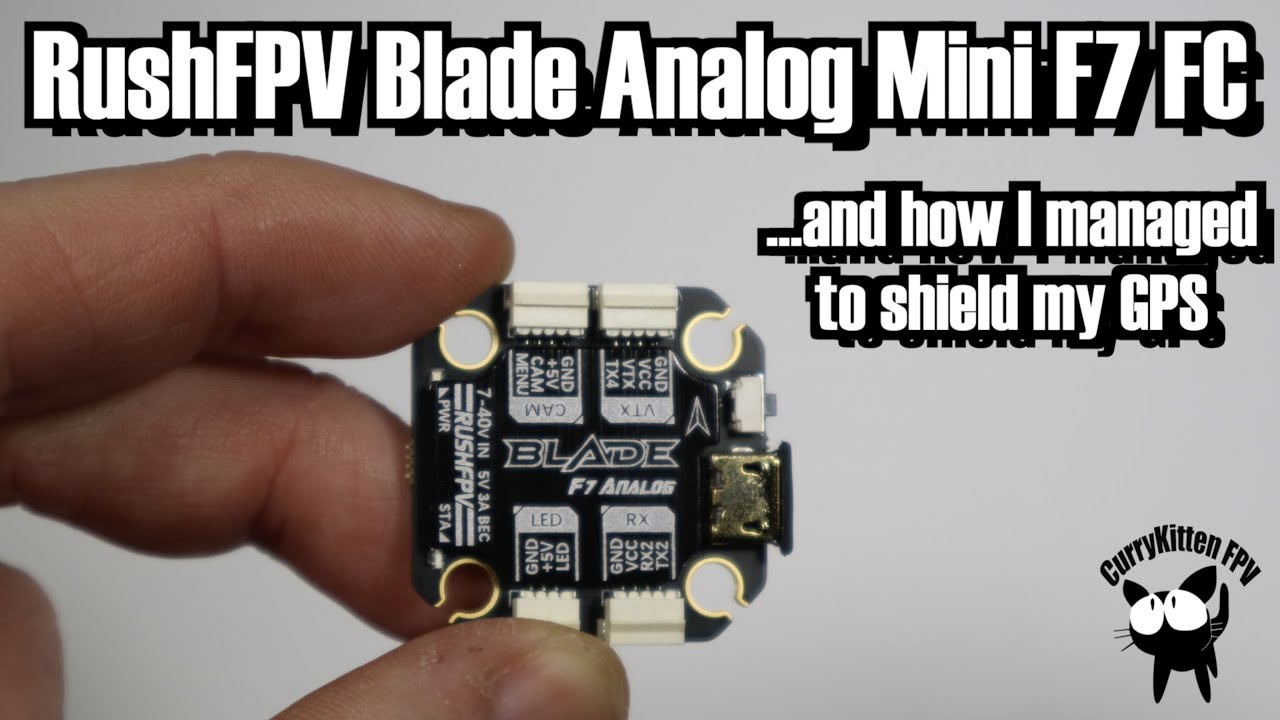 RushFPV F7 Blade Analog Mini - with bonus 