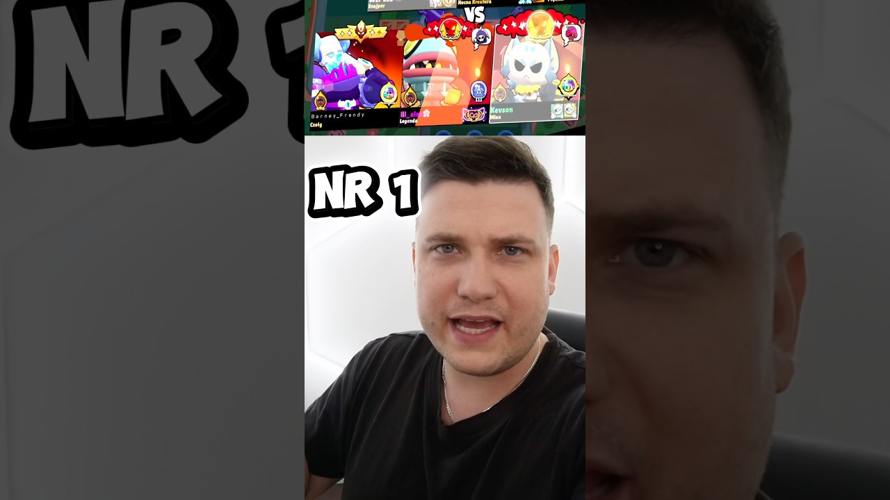 NAJLEPSZA DRUŻYNA S TIER NA ZADYMĘ i NOKAUT | Brawl Stars #brawlstars #brawlstarsshorts #kevson