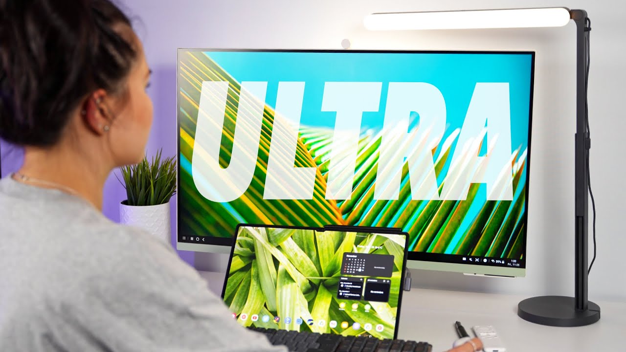 Настройка планшета Galaxy Tab S8 Ultra на рабочем столе // Любимые аксессуары!