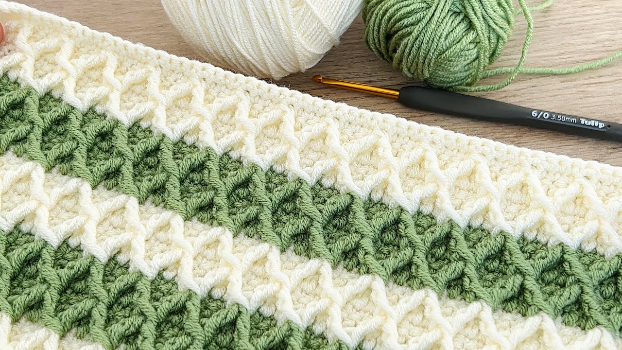 👌🏻💥wonderful💥 for blanket bags and sweaters / very easy crochet for beginners in crochet pattern