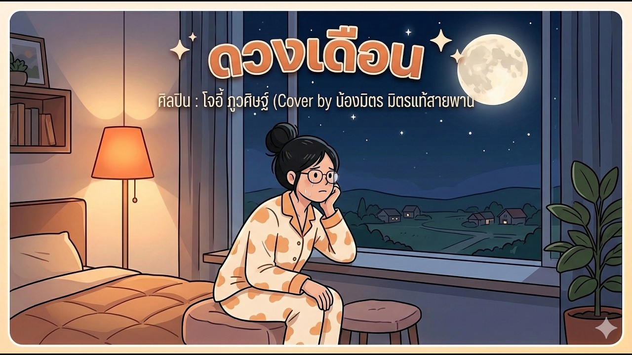 ดวงเดือน - โจอี้ ภูวศิษฐ์(Cover by น้องมิตร มิตรแท้สายพาน) | #เพลงลูกทุ่ง #เพลงซึ้ง #เพลงเพราะ #เหงา