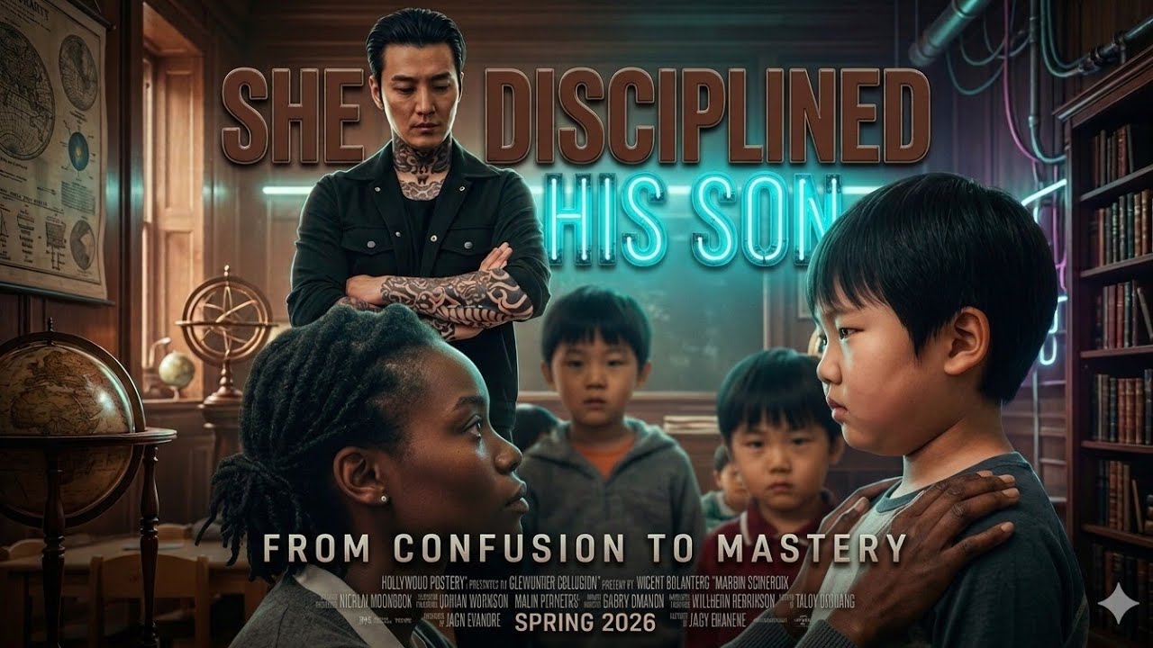BLACK TEACHER DISCIPLINED HIS BAD SON — THE KOREAN MAFIA BOSS ASKED HER TO DO IT AGAIN.