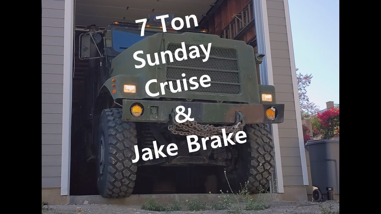 7 Ton MTVR Cruise and Jake Brake