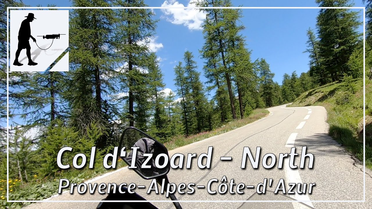 Col d'Izoard - North, Road D902, Hautes-Alpes, Provence-Alpes-C&ocirc;te-d'Azur, France - by motorcycle
