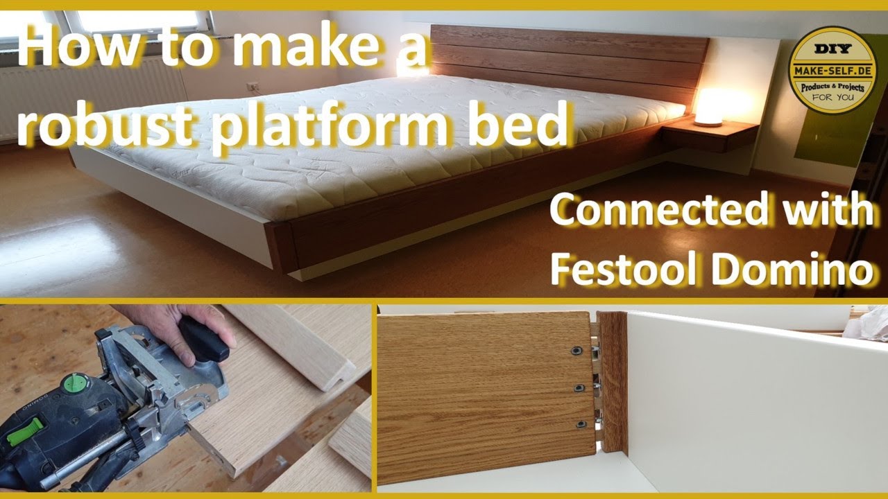 Robustes Bett mit Festool Domino | DIY Anleitung