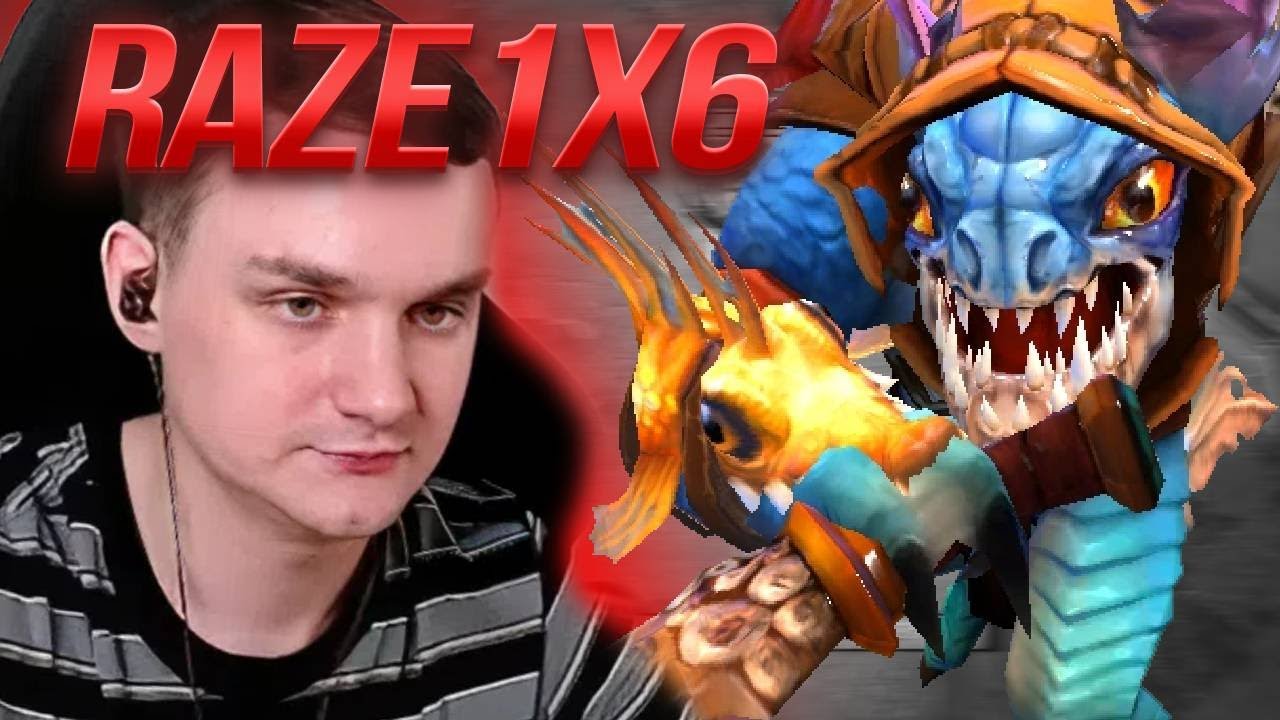 RAZE1X6 ПОКАЗЫВАЕТ МОЩЬ НА СЛАРКЕ!  CUSTOM HERO CHAOS