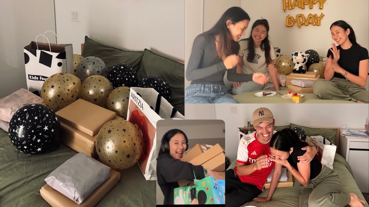 my birthday diary: unboxing & surprises