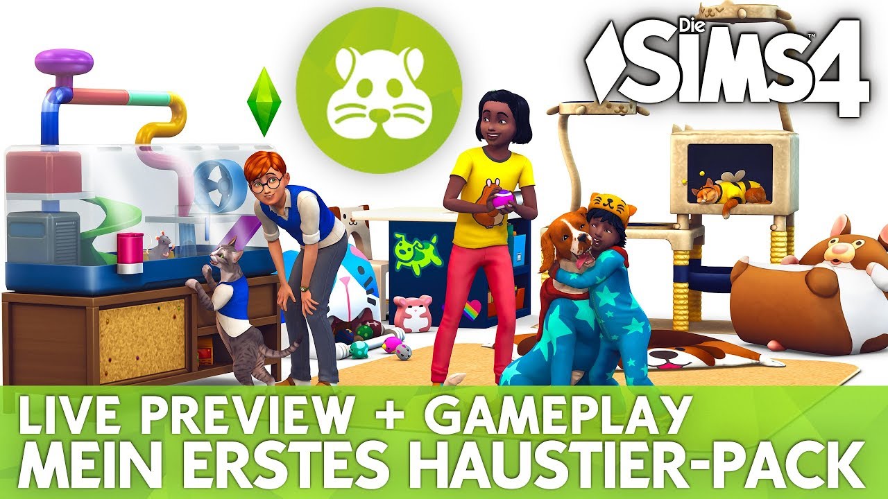 Die Sims 4 Mein erstes Haustier Accessoires-Pack | LIVE Gameplay Preview