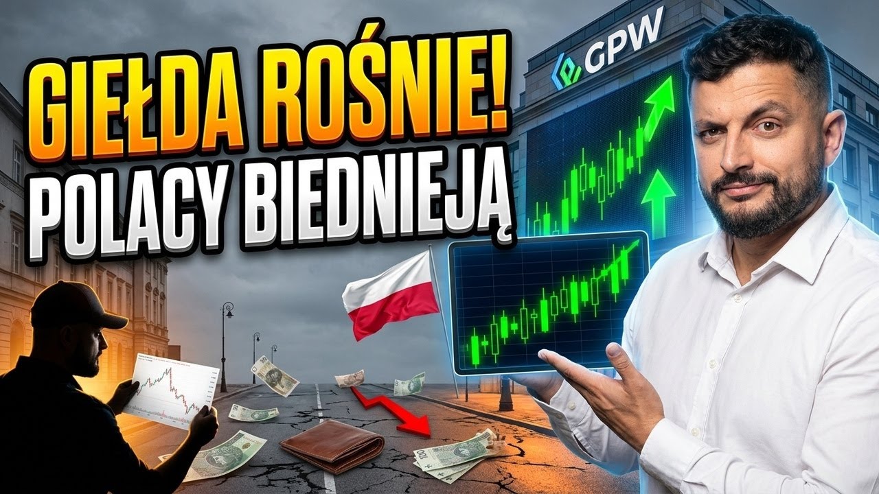 Zaorski o Oderwaniu Giełdy od Realnej Gospodarki: Dlaczego Wykresy Rosną, Gdy Ludzie Biednieją? 📈📉